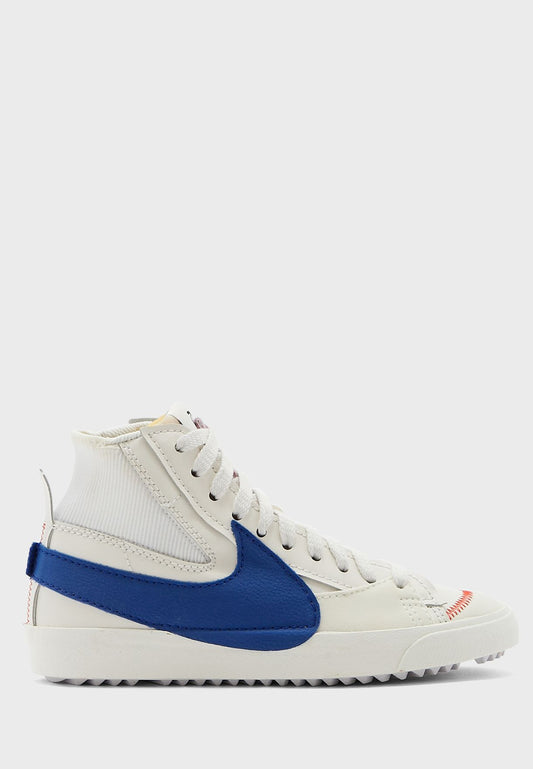 Shoellist | Nike Blazer Mid 77 Jumbo Fiber White/Blue