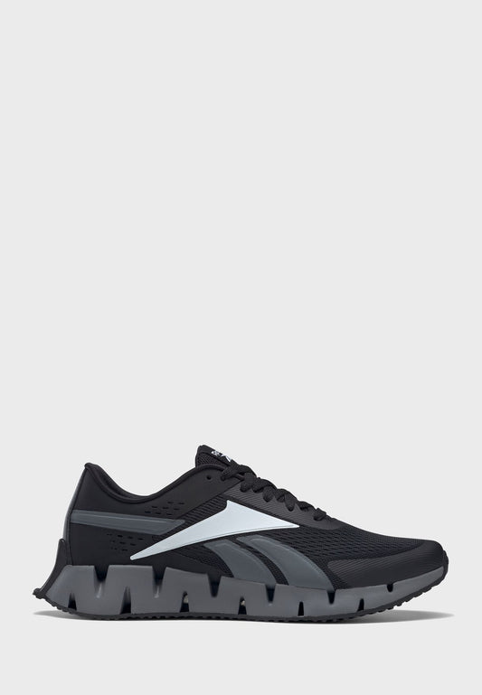 Shoellist | Reebok Zig Dynamica 2 Shoes Black/White/Gray