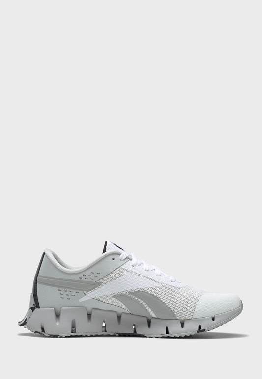 Shoellist | Reebok Zig Dynamica 2 Shoes White Black Grey