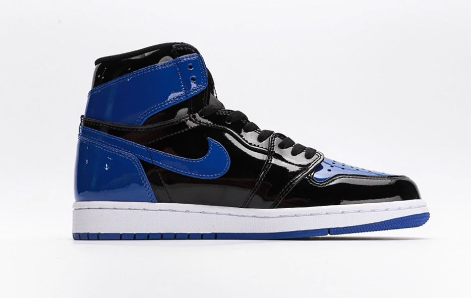 Shoellist | Nike Air Jordan 1 Black/Royal Blue