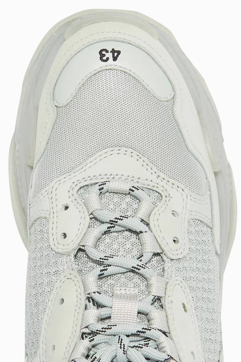 BALENCIAGA Triple S Clear Sole Sneakers