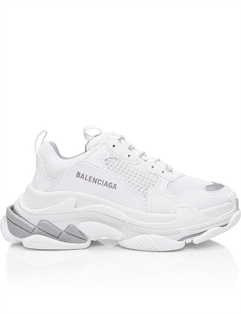 BALENCIAGA TRIPLE S "WHITE/GRAY"