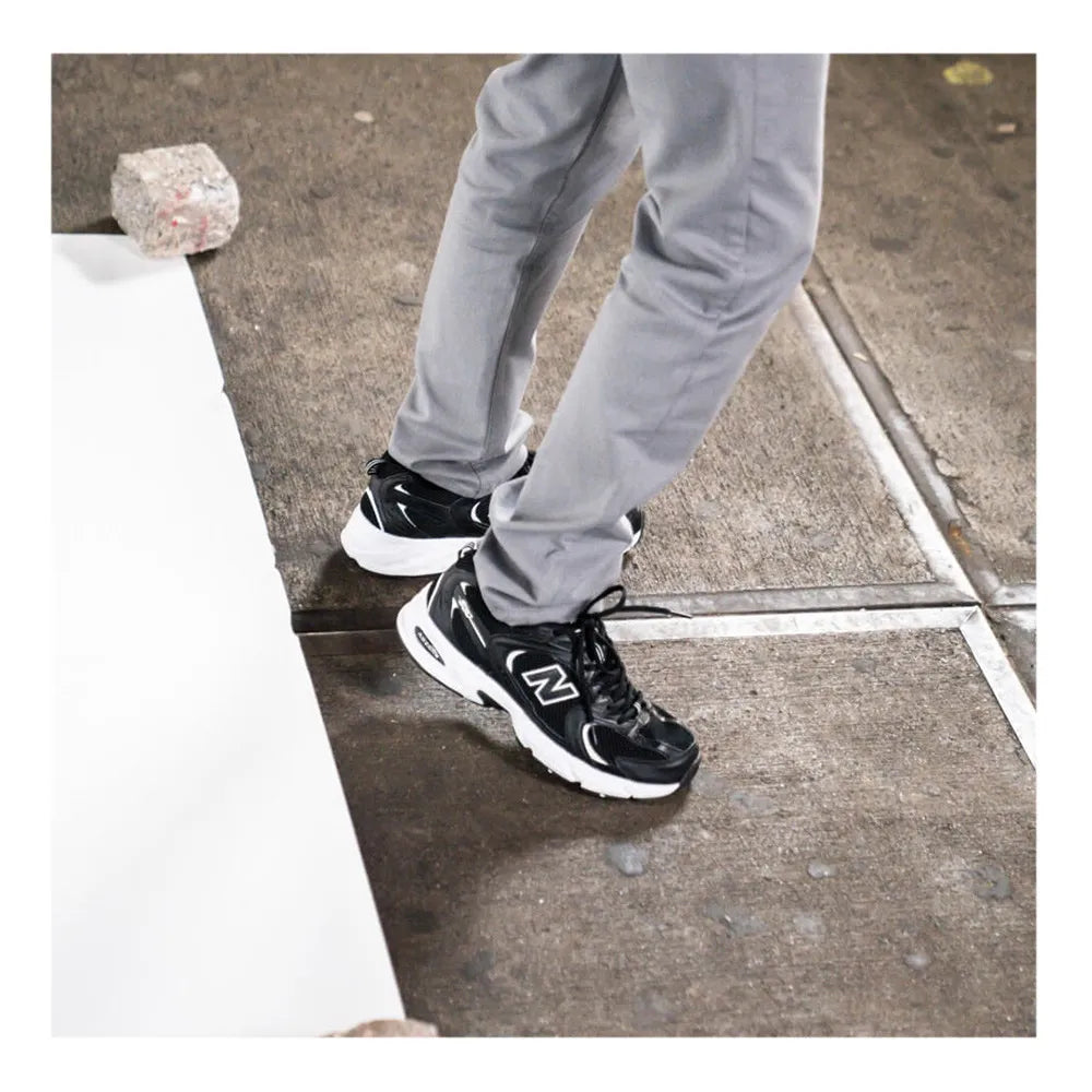 Shoellist | New Balance 530 V2 Retro Black White 