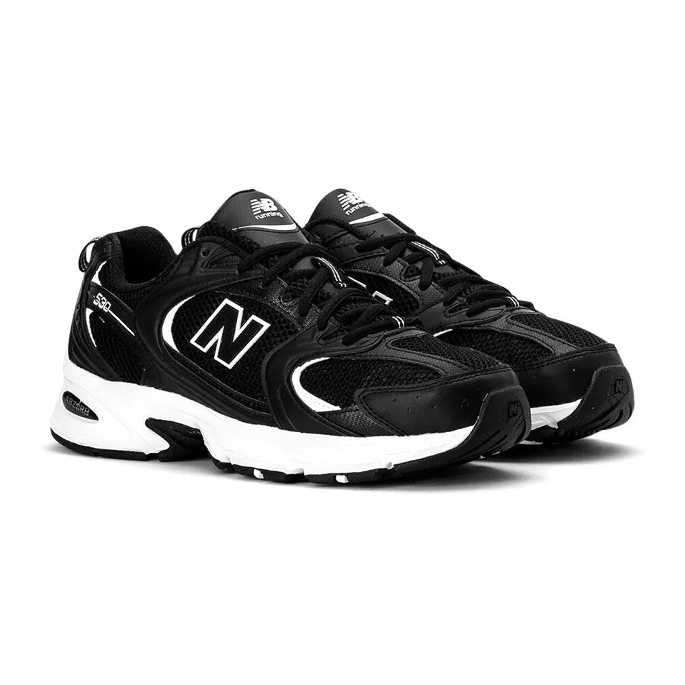 Shoellist | New Balance 530 V2 Retro Black White 