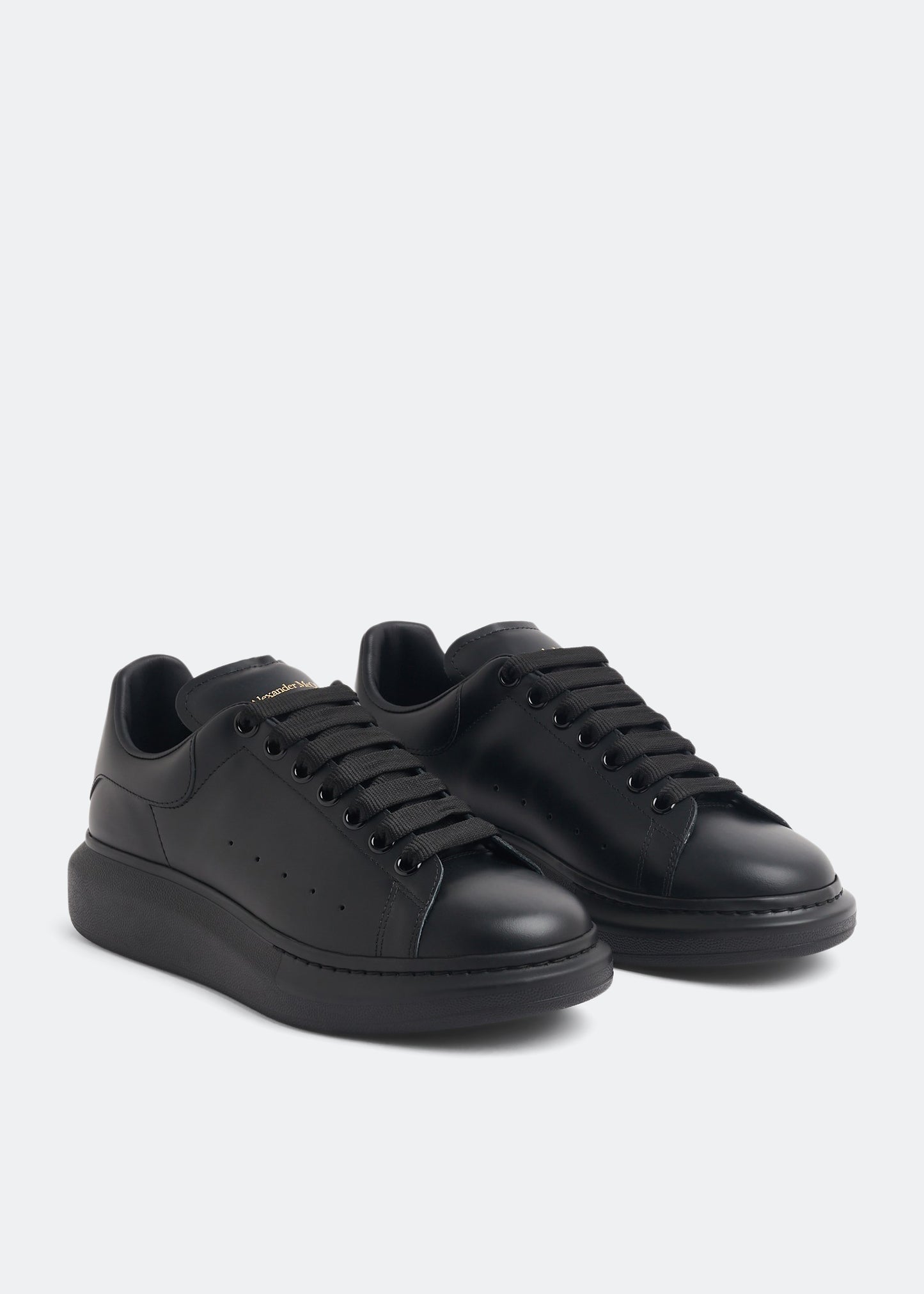 Alexander McQueen Oversized low-top sneakers "Black"