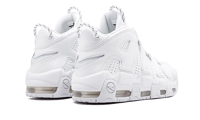 Nike uptempo 96 triple sales white