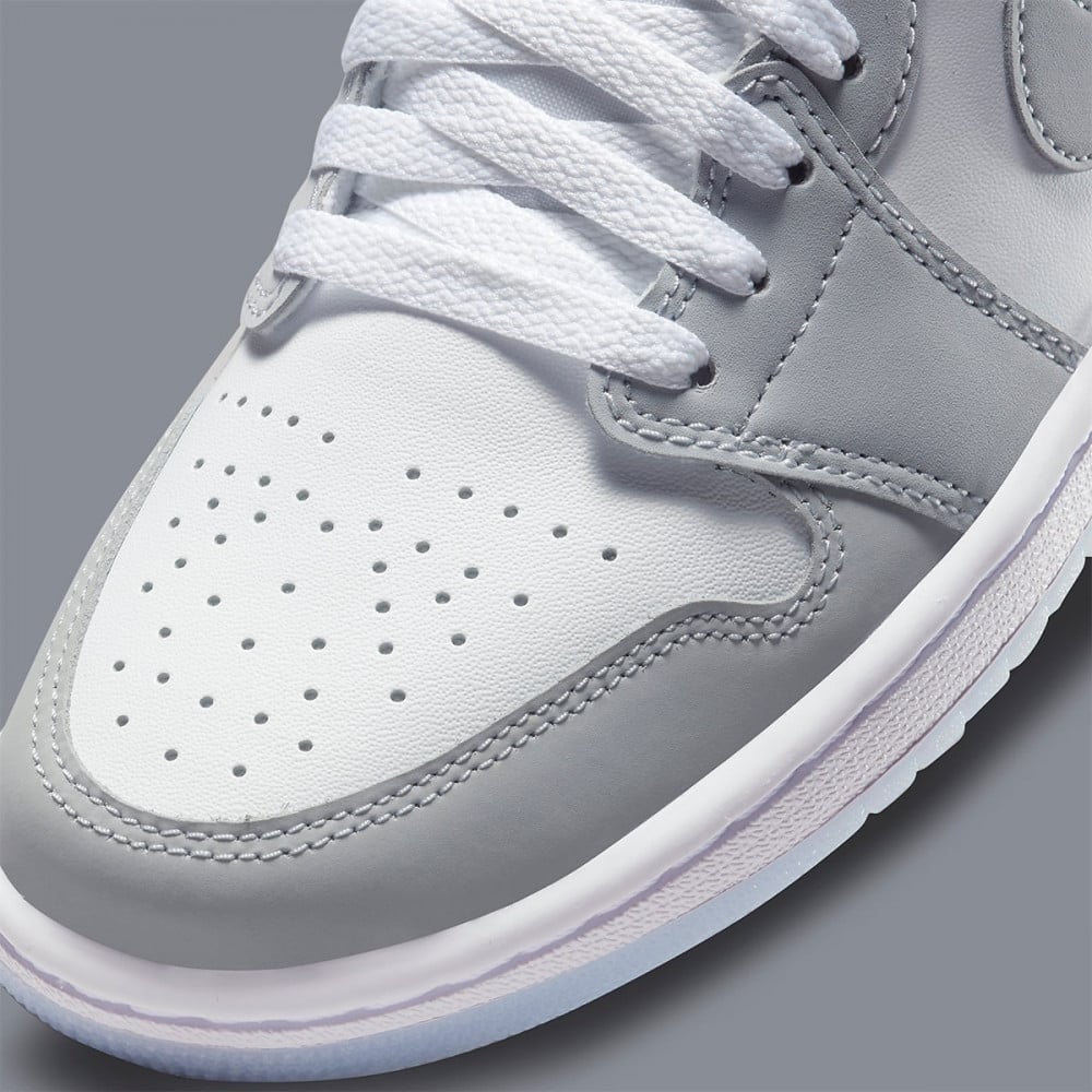 Shoellist | Nike Air Jordan 1 Low Wolf Grey