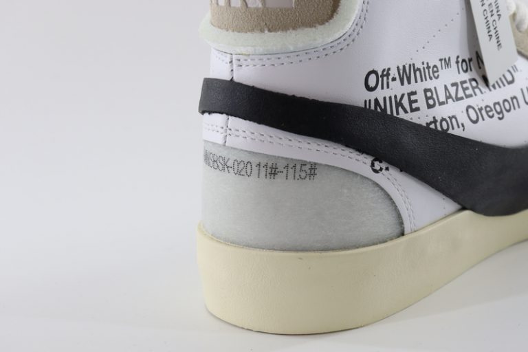 SHOELLIST | NIKE OFF WHITE X BLAZER MID OW WHITE