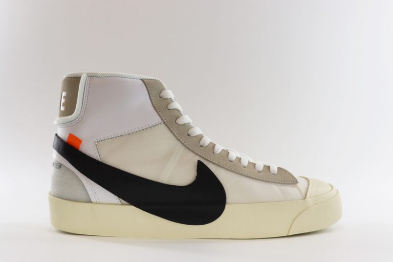 SHOELLIST | NIKE OFF WHITE X BLAZER MID OW WHITE