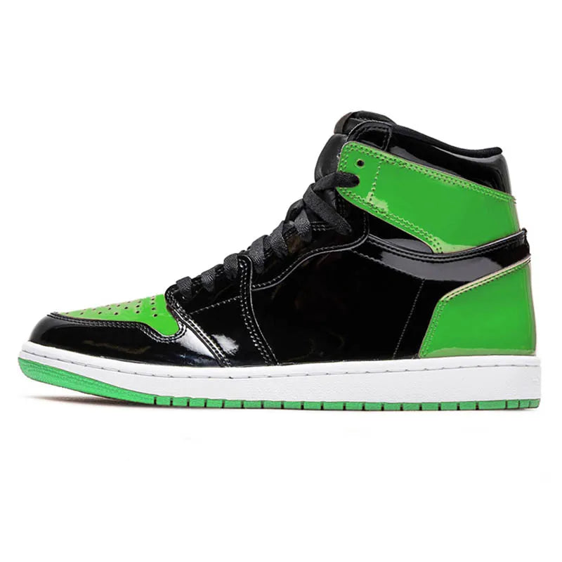 Shoellist | Air Jordan 1 High OG Patent Leather Green